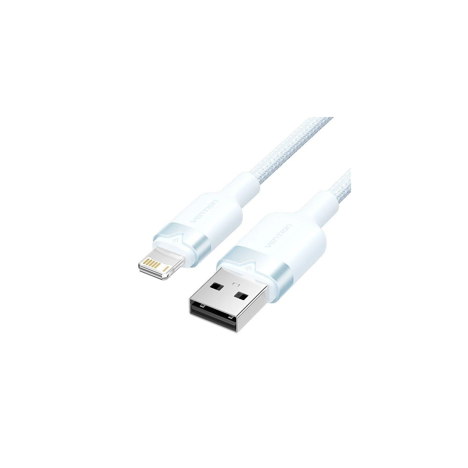 Vention Braided USB A to Lightning Cable 2m Blue