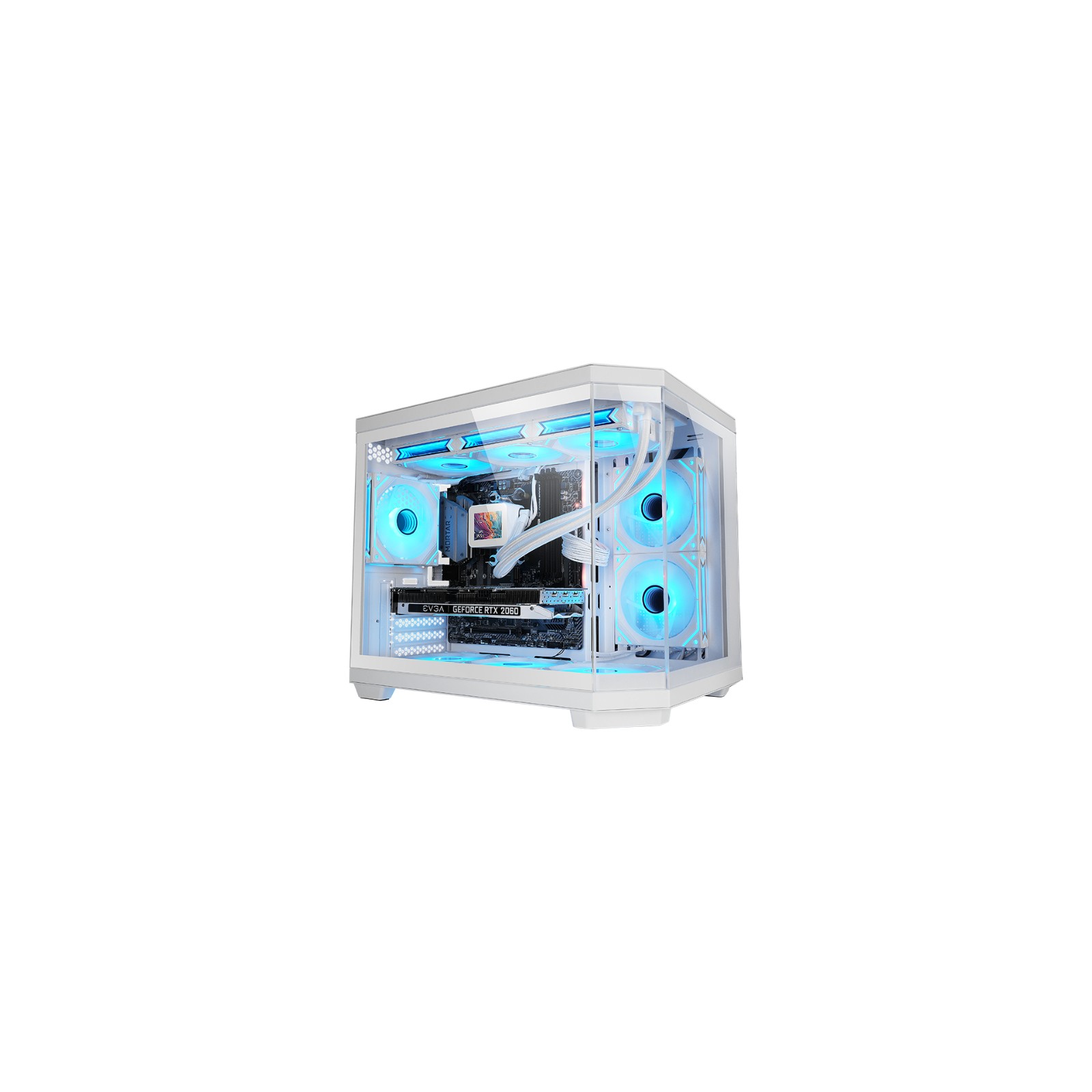 Mars Gaming MC3T Core MicroATX Case White Mars Gaming MC3T Core MicroATX Case White