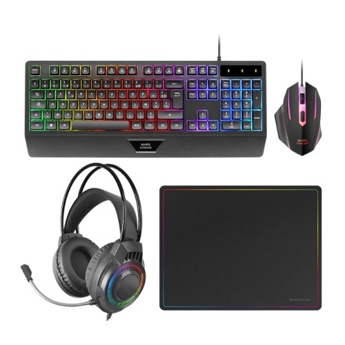 RGB 4-in-1 Gaming Combo Pack MCP124 Pro