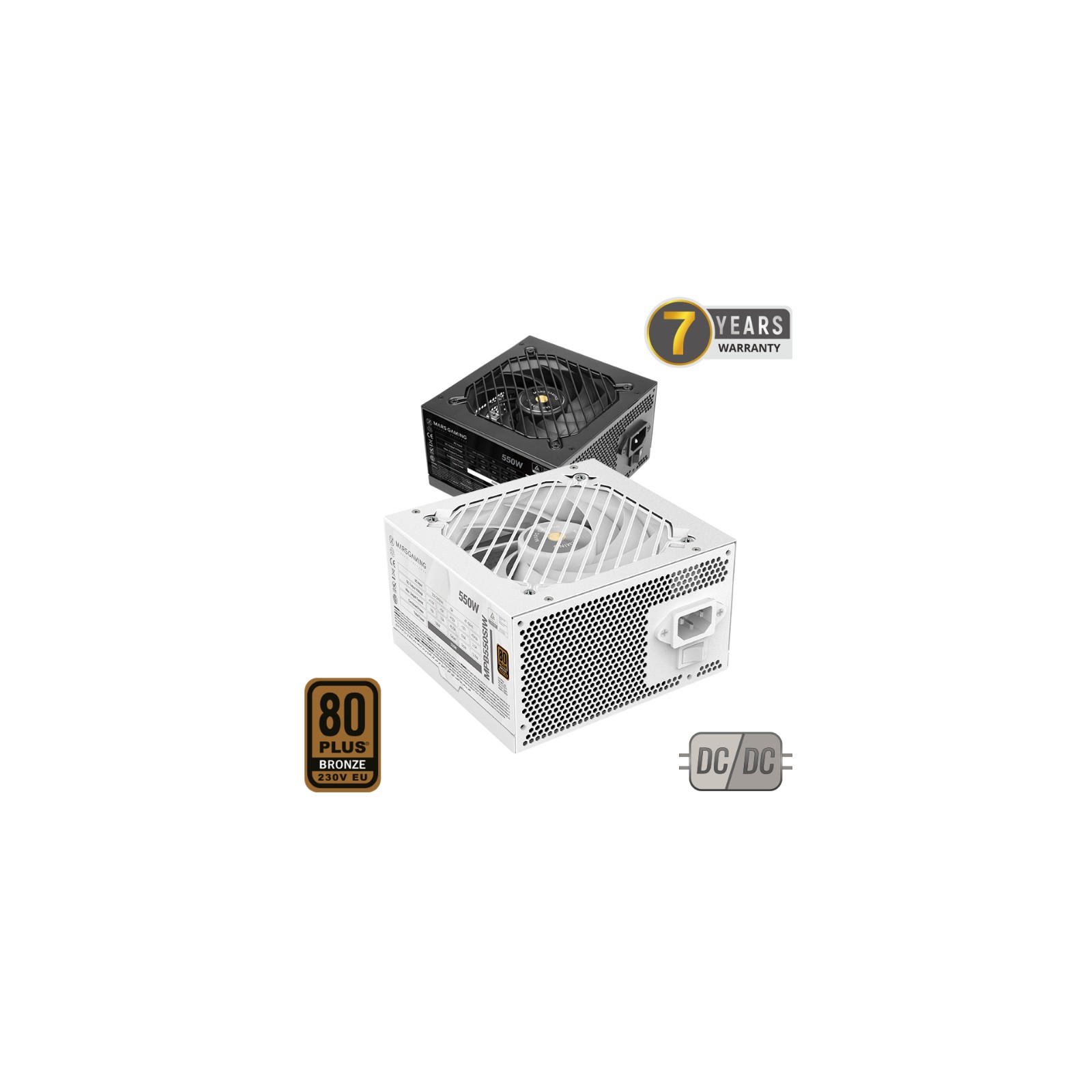Mars Gaming MPB550SI 550W Power Supply 80+ Mars Gaming MPB550SI 550W Power Supply 80+
