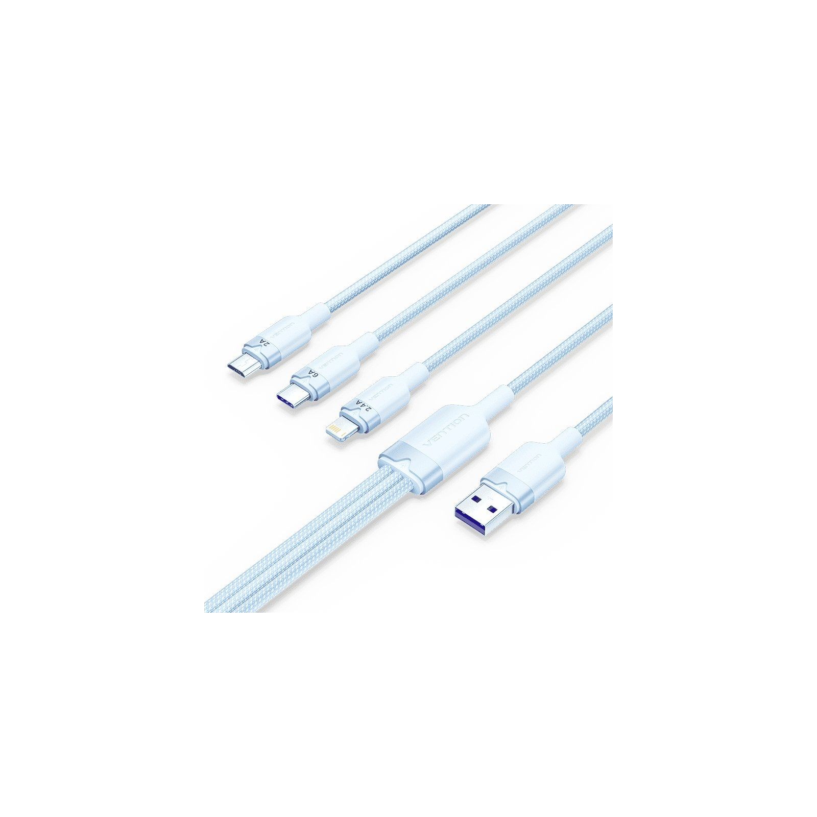 Cable USB 2.0 3 en 1 Vention 1.5 M