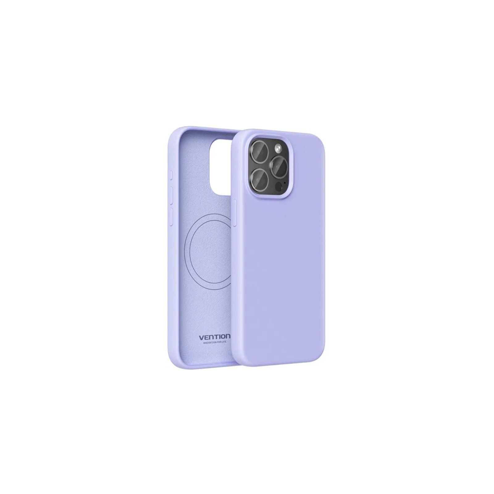 Funda de Silicona Líquida MagSafe para iPhone 14 Plus Morado Funda de Silicona Líquida MagSafe para iPhone 14 Plus Morado