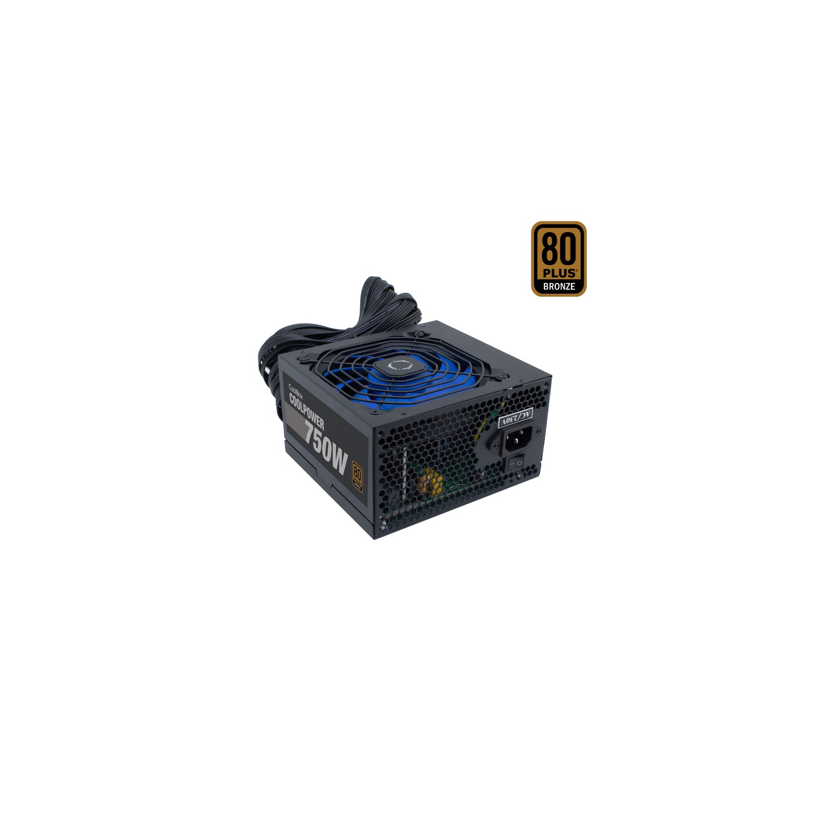 Fuente de Alimentación ATX 750W Coolpower Coolbox Fuente de Alimentación ATX 750W Coolpower Coolbox