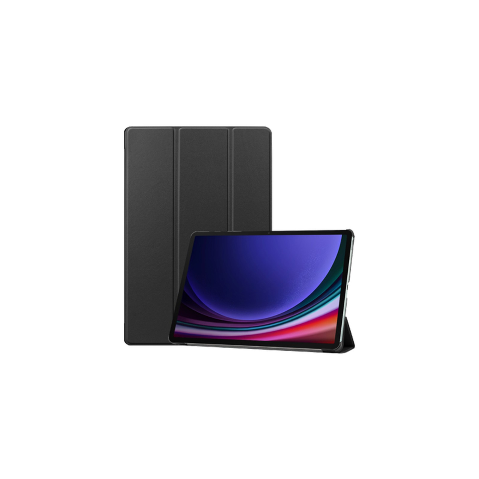 Funda Smart Tri-Fold Just In Case para Samsung Galaxy Tab S9 y S9 FE Negra Funda Smart Tri-Fold Just In Case para Samsung Galaxy Tab S9 y S9 FE Negra