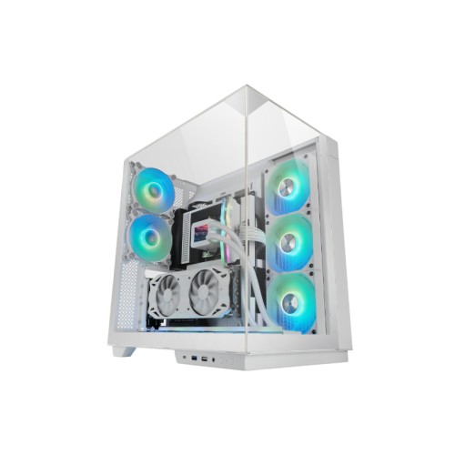Caja Semitorre ATX MC3GF Blanca Mars Gaming