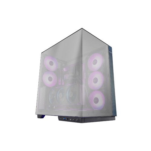 MC3GFPRO Black Semi Tower ATX Case for Gaming
