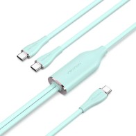 USB-C Male to Dual USB-C Male Cable 1.5m
