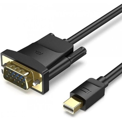 2m Mini DisplayPort to VGA Converter Black