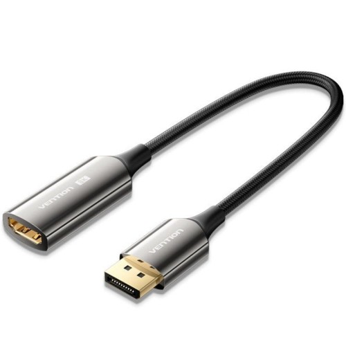 DisplayPort to HDMI Converter 0.25M 8K Black Vention