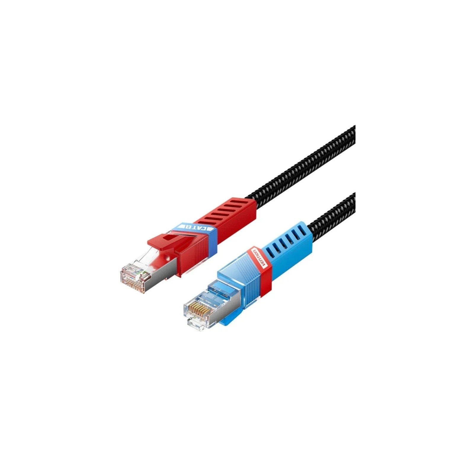 Gaming Ethernet Cable RJ45 Cat.8 SFTP 0.5M Black Vention Gaming Ethernet Cable RJ45 Cat.8 SFTP 0.5M Black Vention