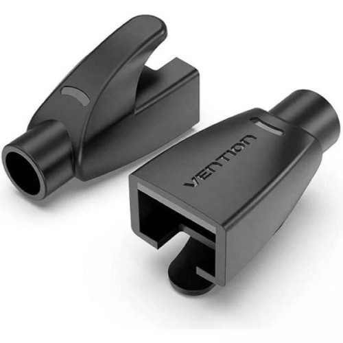Funda Protectora RJ45 50 Und Negro