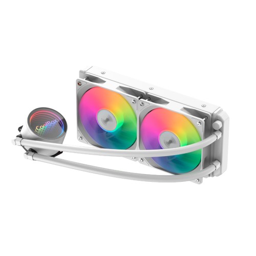Refrigeración Líquida A-RGB Liquid240 Blanca Coolbox