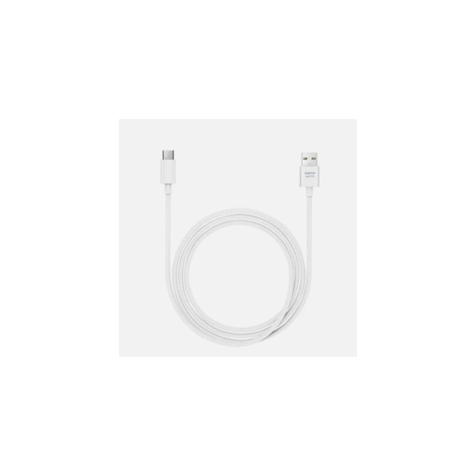 Cable USB A Type-C 1m Blanco Approx Cable USB A Type-C 1m Blanco Approx
