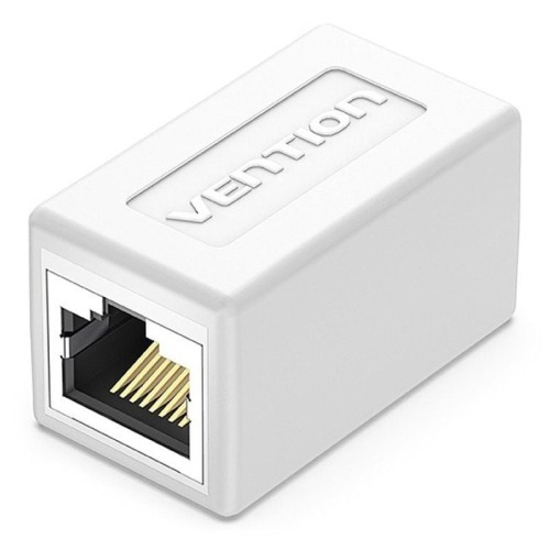 RJ45 Cat6 FTP/H Connector Pack of 5 White Vention