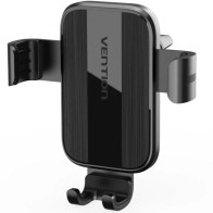 Soporte de Coche con Sujeción Automática y Rotación Smartphone Negro Vention