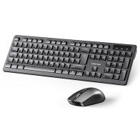 Wireless Keyboard + Mouse KTD-B0-ES Black Vention