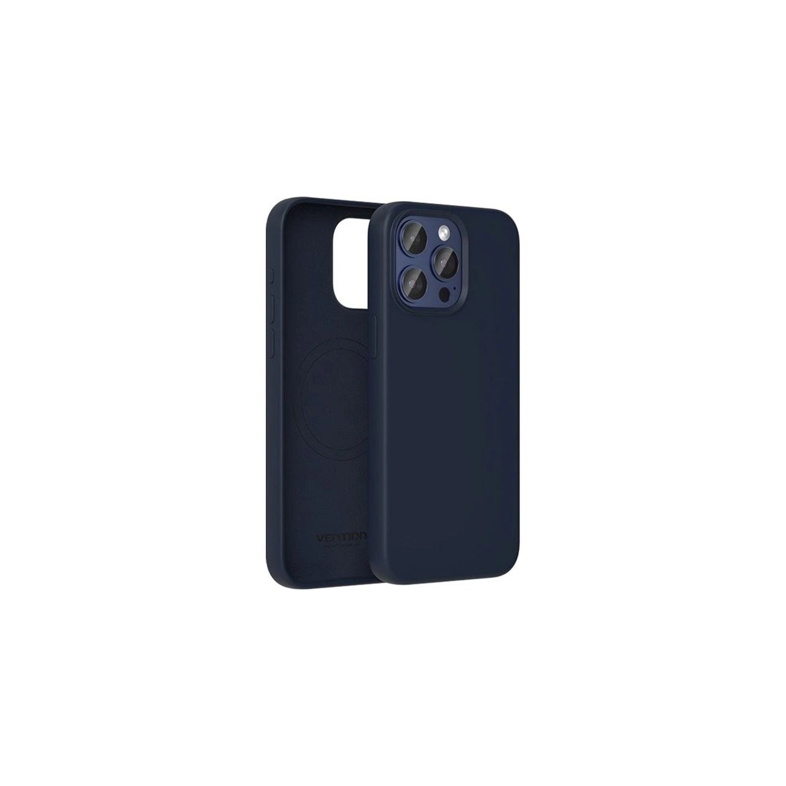 Funda de Silicona Magsafe para iPhone 14 Azul Medianoche Vention Funda de Silicona Magsafe para iPhone 14 Azul Medianoche Vention