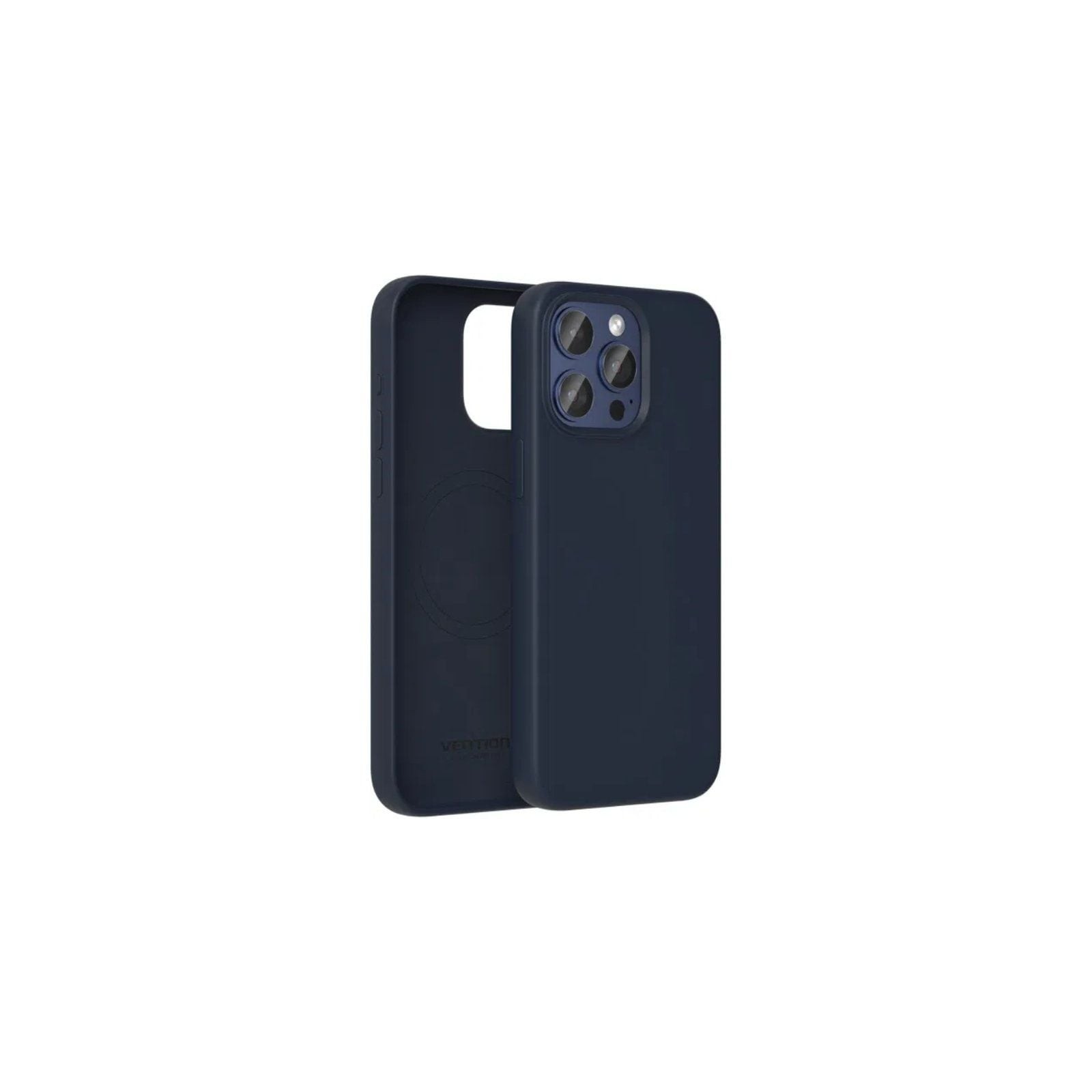 Funda Silicona Magsafe Iphone 15 Pro Max Azul Medianoche Vention Funda Silicona Magsafe Iphone 15 Pro Max Azul Medianoche Vention