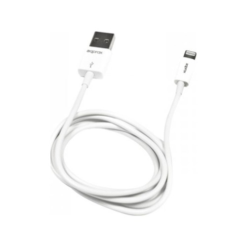 Cable Datos/Cargador USB Lightning 1M Approx