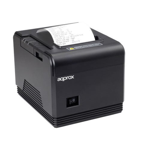 Approx POS80AM USB/Serial Automatic Printer Black