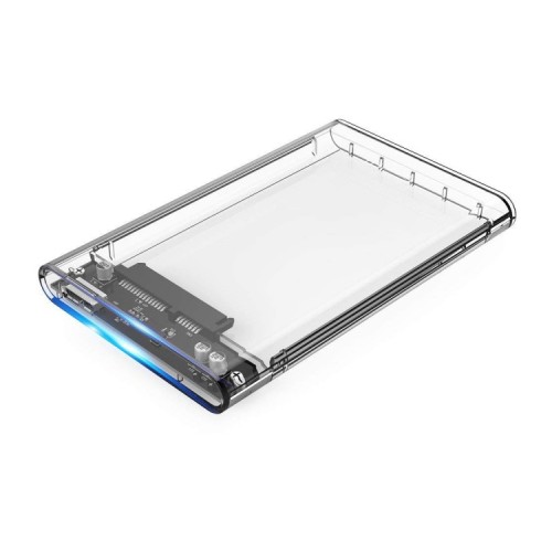Caja Externa HDD 2.5' USB3.0 SCT-2533 Transparente Coolbox