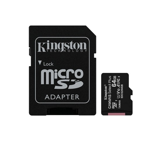 Kingston 64GB Canvas Select Plus Micro SD Card