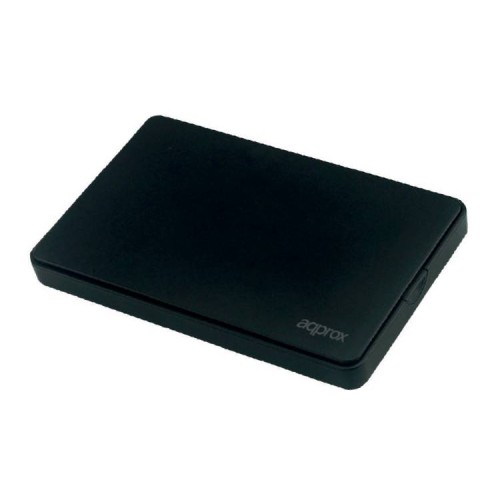 Caja Externa USB 2.5'' SATA Sin Tornillos Negra Approx