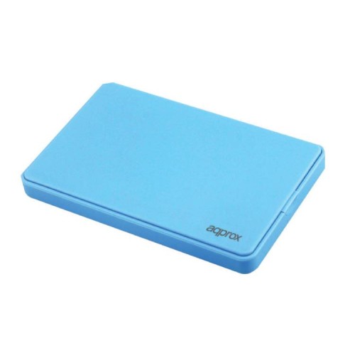 Caja Externa Usb 2.5' SATA Screwless Azul Claro Approx
