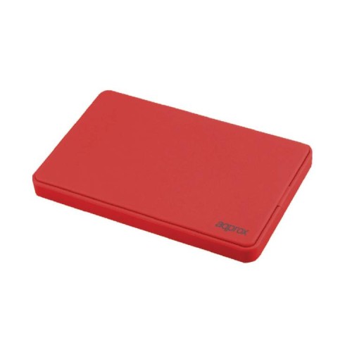 Caja Externa USB 3.0 para Discos SATA de 2.5'' Rojo Approx