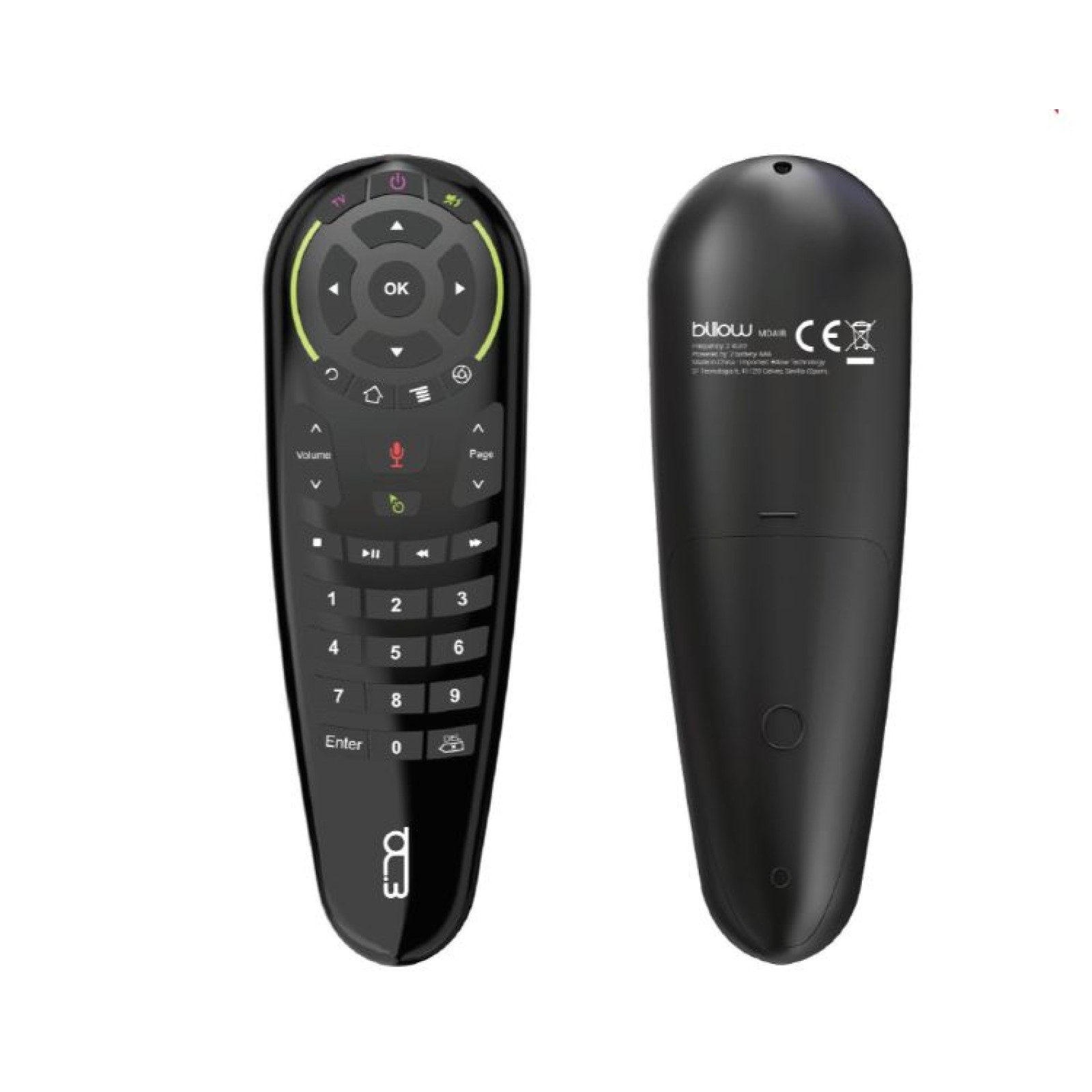 Billow Magic Air RC Universal Remote Billow Magic Air RC Universal Remote