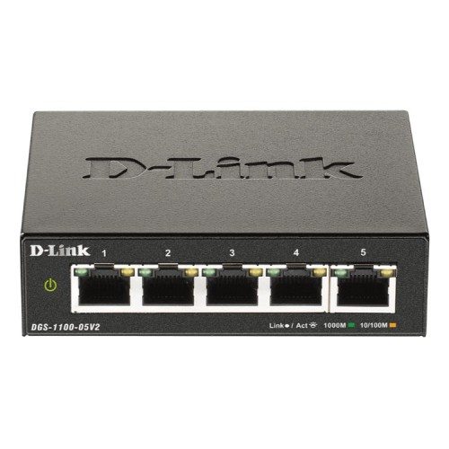 D-link Switch 5 Puertos 10/100/1Gbit Easysmart