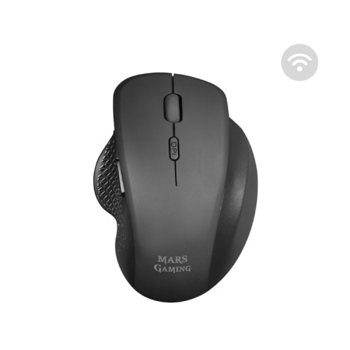 Ratón Óptico Inalámbrico MMWERGO Negro Mars Gaming
