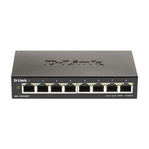 D-Link 8-Port EasySmart Switch for Efficient Networking