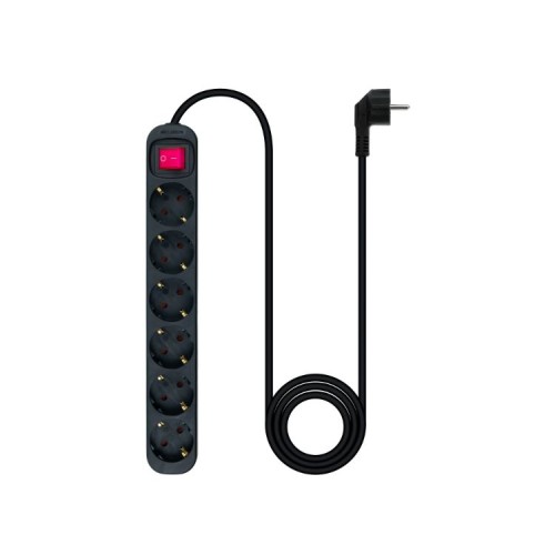 Nanocable Power Strip 6 Sockets with Switch