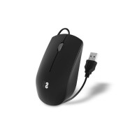 Ratón Óptico Business Silencioso Wired Negro Subblim