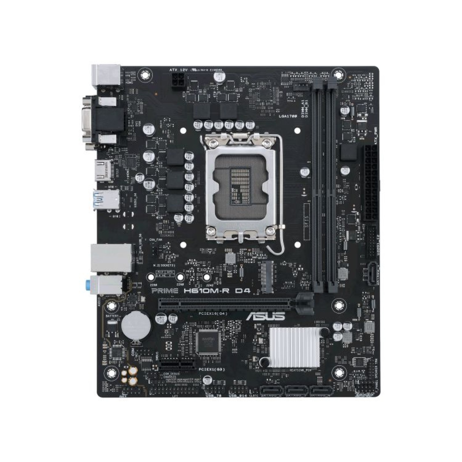 Asus Prime H610M-R D4-SI Motherboard Asus Prime H610M-R D4-SI Motherboard