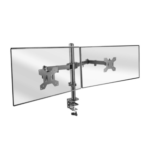 Soporte Monitor Dual Ajustable Mars Gaming MARM2 Negro
