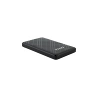 Tooq Black 2.5 Inch External HDD SSD Enclosure