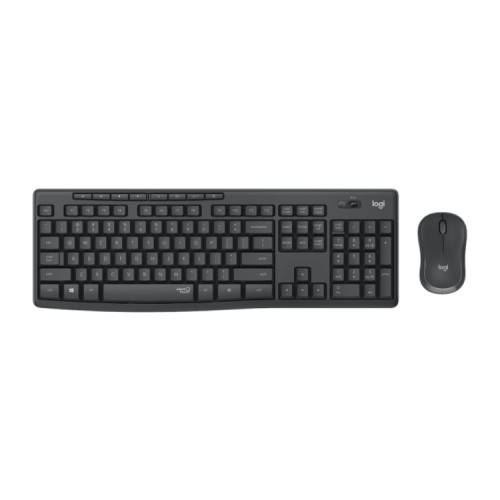 Teclado + Ratón Wireless MK295 USB Silent Negro Logitech