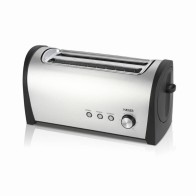 Breakfast Plus Multifunction Toaster 1400W Stainless Steel/Black Haeger