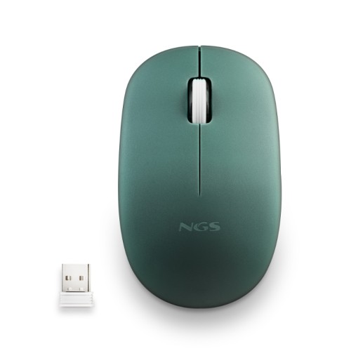 Raton Notebook Optico Wireless Fog Pro Verde Ngs