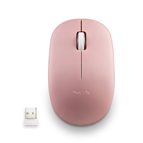 Ratón Notebook Óptico Wireless Fog Pro Rosa NGS