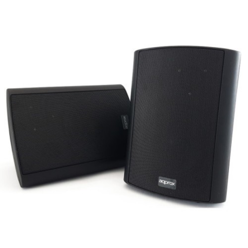Altavoces 30W + 30W Negros Approx