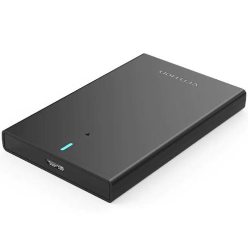 Caja Externa HDD de 2.5 SATA USB 3.0 Negra Vention
