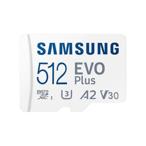 Micro SD 512 GB Evo+ con Adaptador Samsung