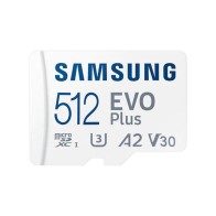 Micro SD 512 GB Evo+ con Adaptador Samsung
