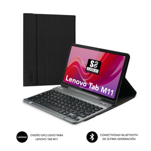 Funda + Teclado Tablet Keytab Pro BT Lenovo M11 11''