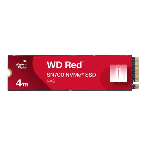4 TB SSD Serie M.2 2280 PCIe Red NVMe SN700 WD