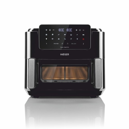 Haeger Super Cook 10L Smart Air Fryer with Dual Baskets