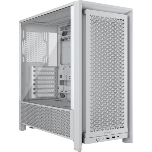 Caja Semitorre ATX Frame 4000D Blanca Corsair